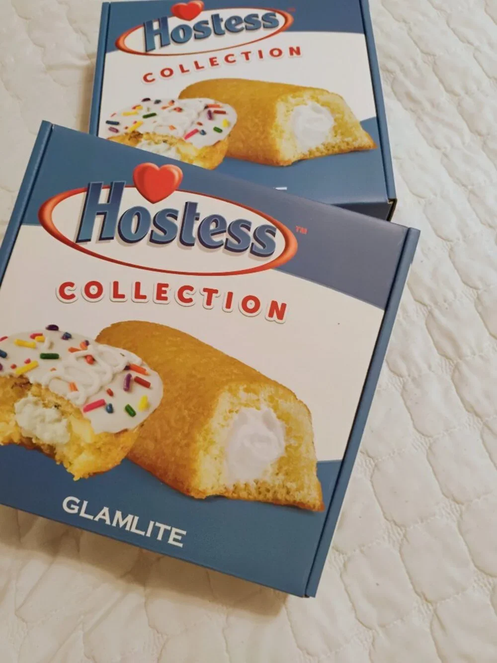 Hostess Twinkie self care Sweet retreat lip gloss trio and body lotion
